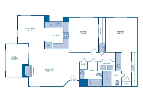 Floor plan B2