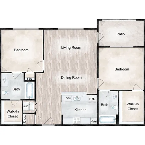 Floor plan B1