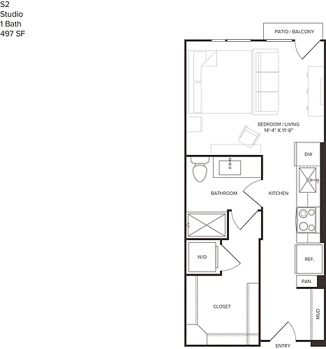 Floor plan S2