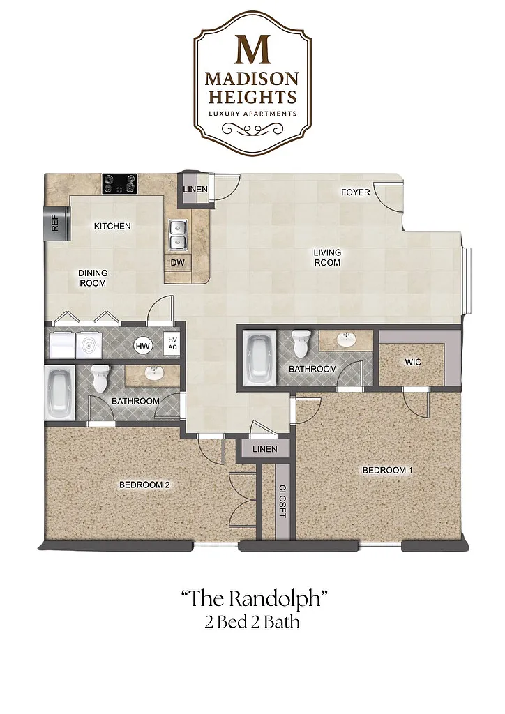 Floor plan The Randolph