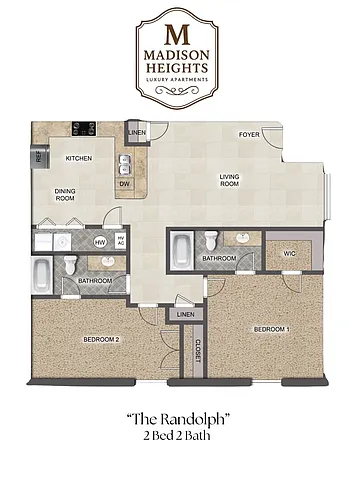 Floor plan The Randolph