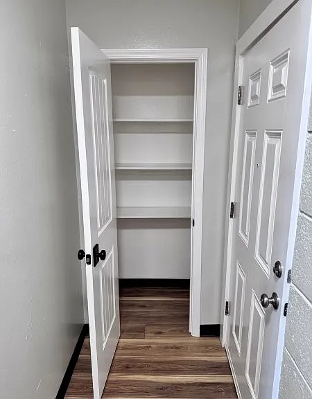 Front entry closet