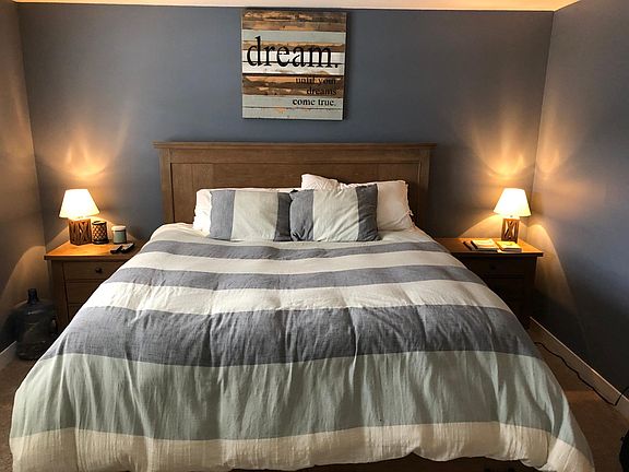 Bedroom - King Size bed shown