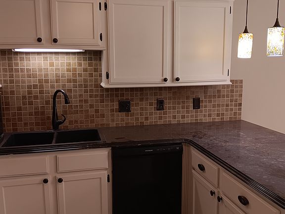 Side view of kitchen