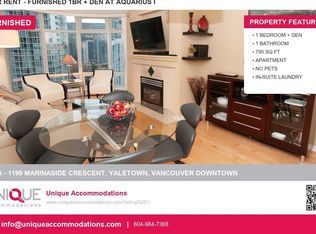 1199 Marinaside Cres #1605, Vancouver, BC V6Z2Y2