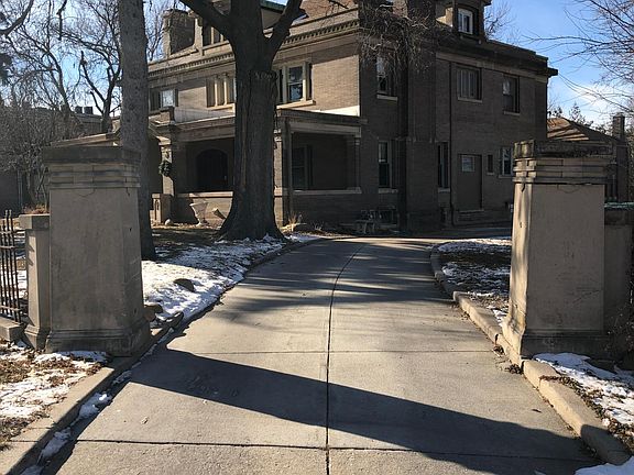 Driveway to parking
