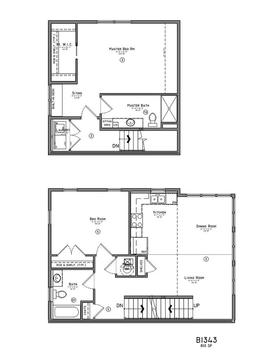 Floor plan 1343