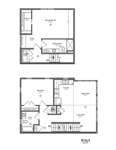 Floor plan 1343