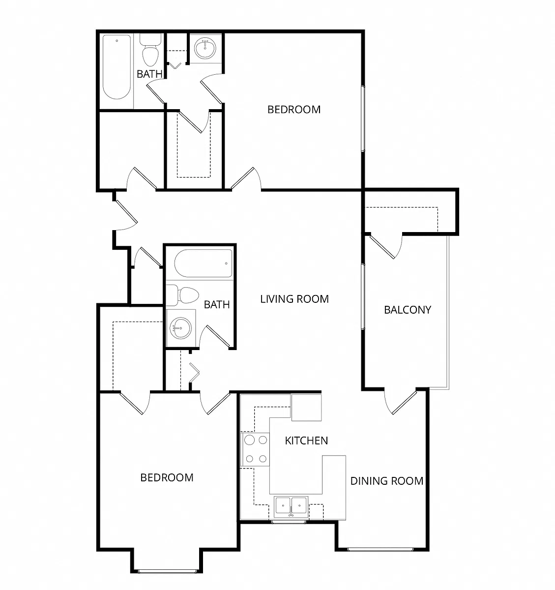 Floor plan The Washington