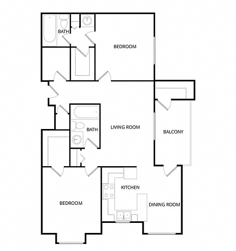 Floor plan The Washington
