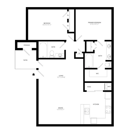 Floor plan Anise
