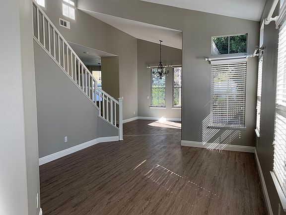 Formal living room opened to dining area
