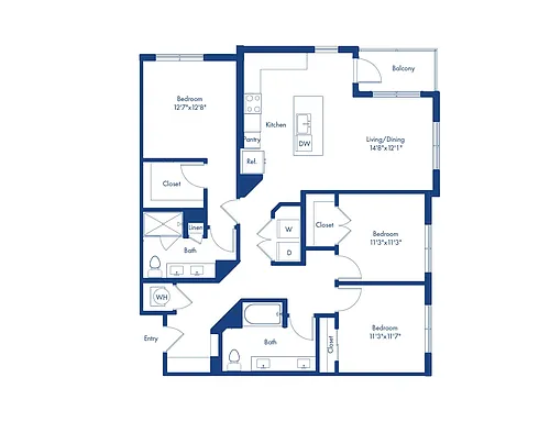 Floor plan C1