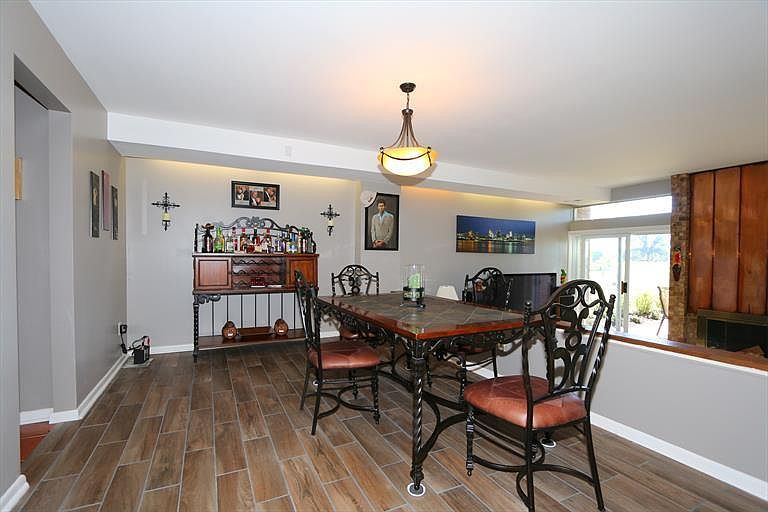 New tile flooring
