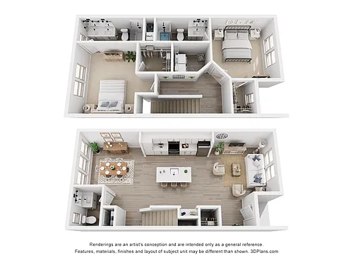 Floor plan B3B