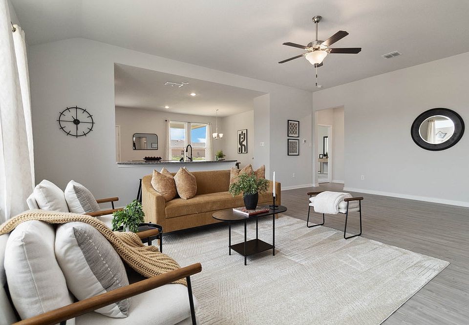Virtually staged representation of the floor plan. Actual home features, colors, and details may var