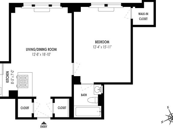 5th image of 34 W 72nd St #54