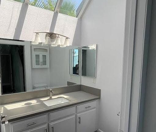 Bathroom: with skylight