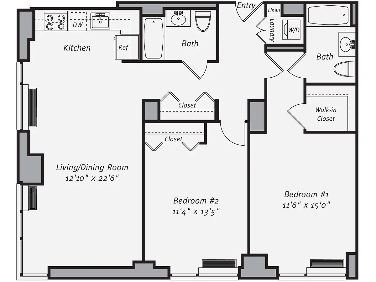 Floor plan B3