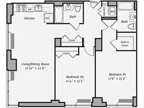 Floor plan B3
