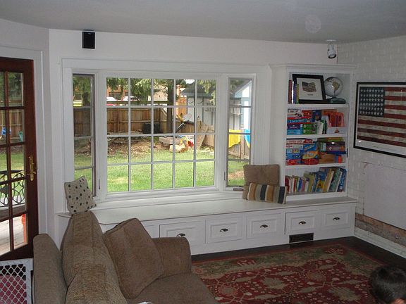 Family Room & backyard view