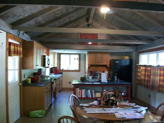 Kitchen and dining area