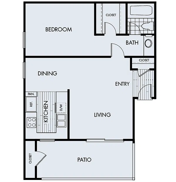 Floor plan Plan 1A