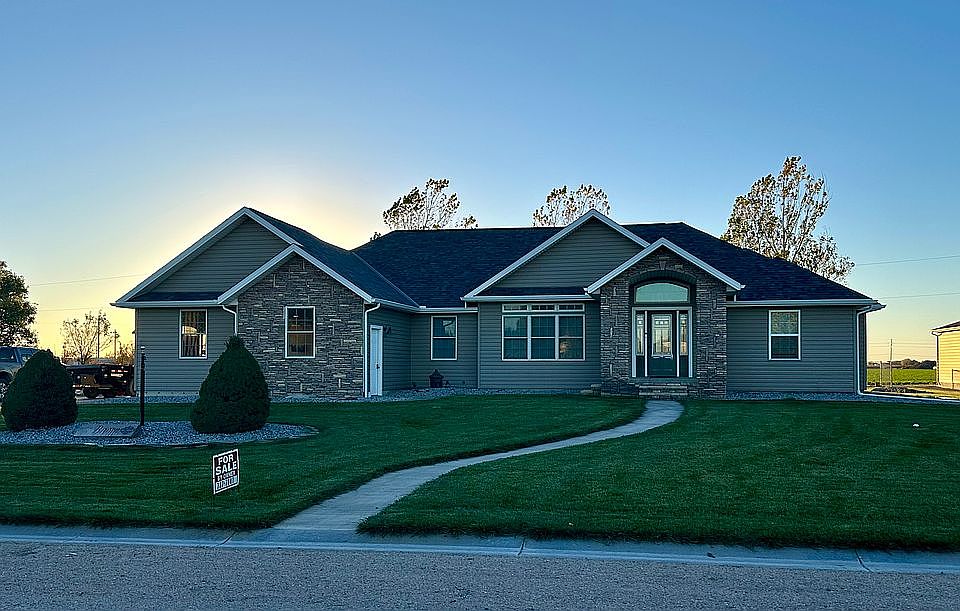 front of house (east)