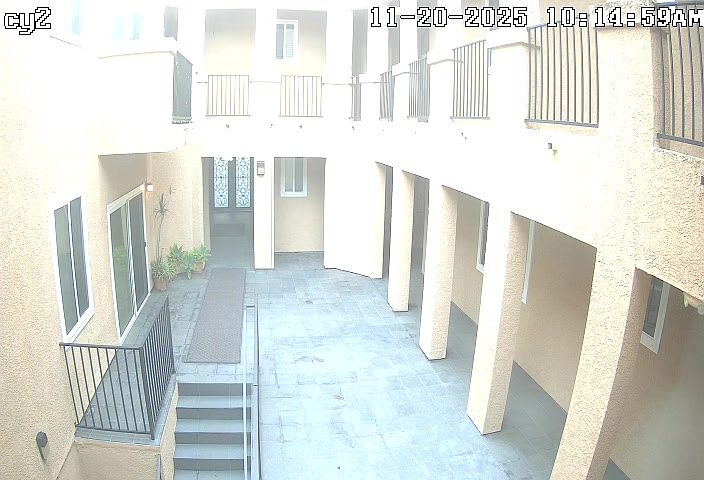 Tiled Central Courtyard