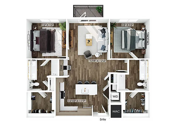 Floor plan B2