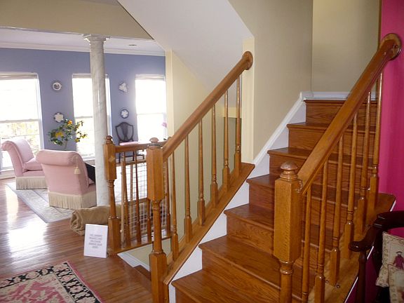 Entry foyer to living room