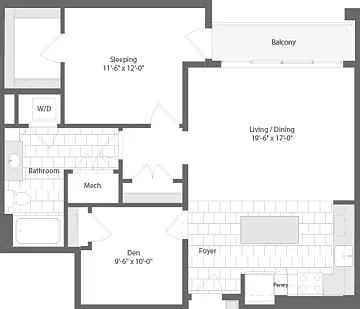 1x1 + Den 1x1 + Den