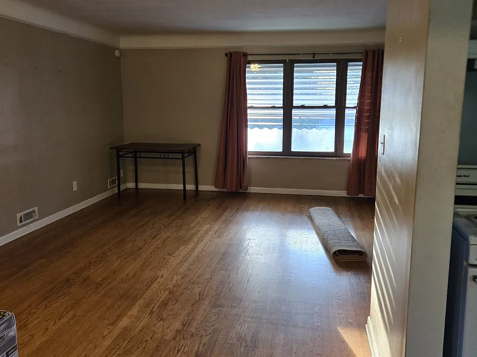 Spacious living room L shaped