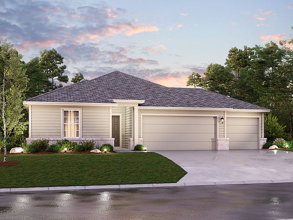 Kinglsey Elevation A 3 Car