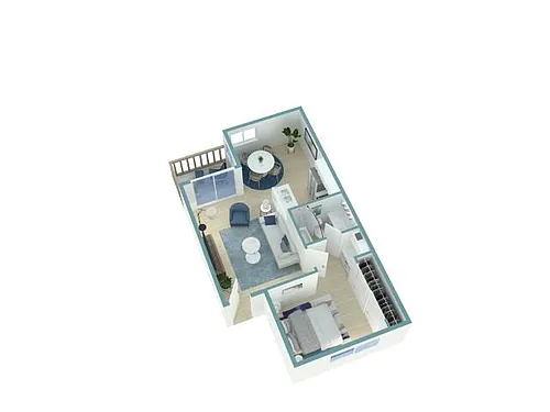 Floor plan Teak