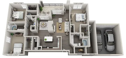 Floor plan Greenbiar C1