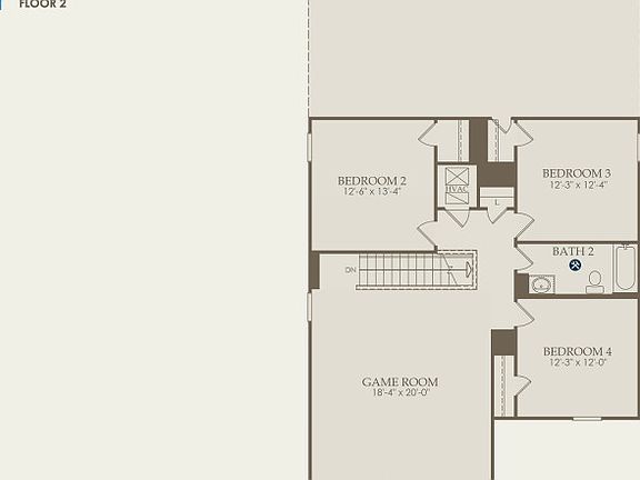 Enloe Floorplan - Floor 2