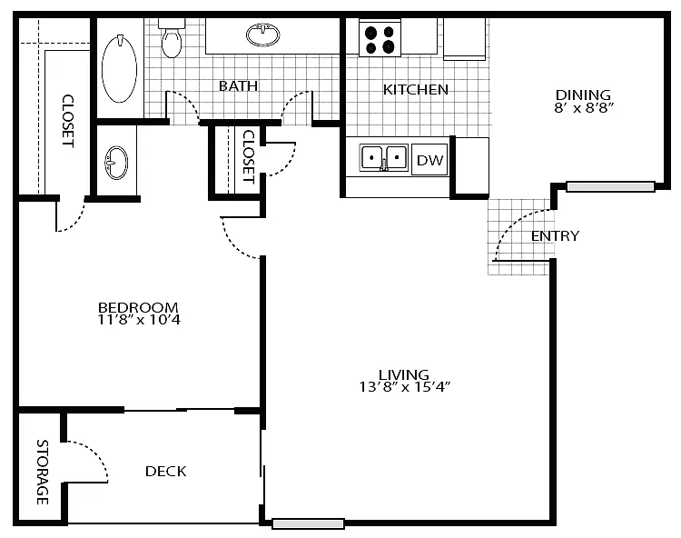 Floor plan tx1061a4-Classic