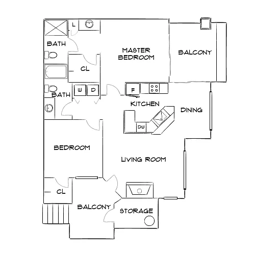 Floor plan Design 2A