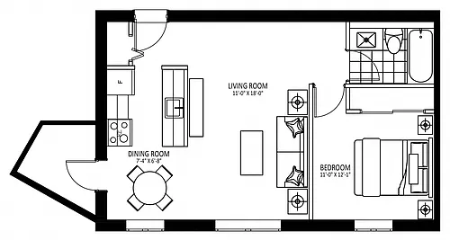 Floor plan 301