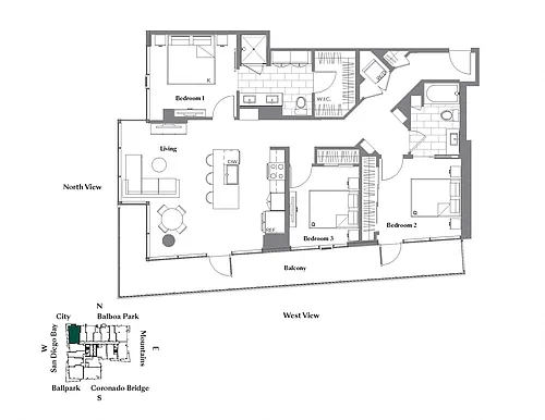 Floor plan 3A