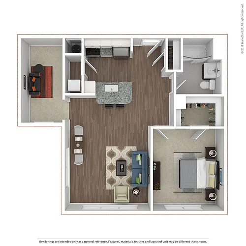 Floor plan 1J
