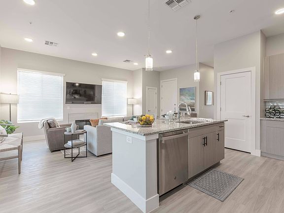 Model Kitchen & Living Room