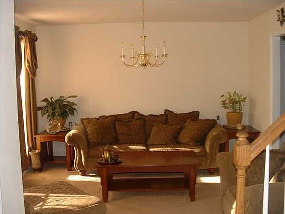 Dining room being used as formal living room