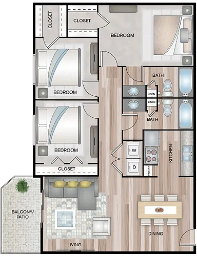 Floor plan E