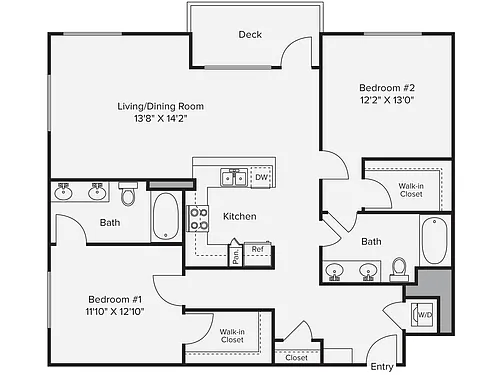 Floor plan B16