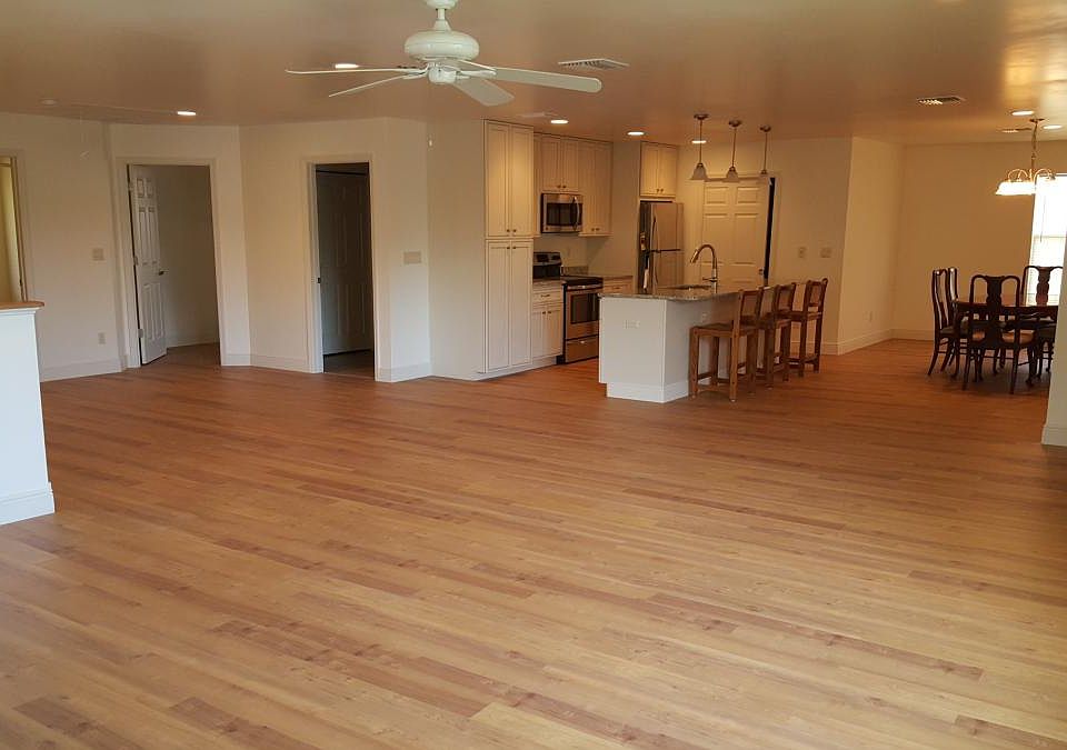 Living and dining rooms