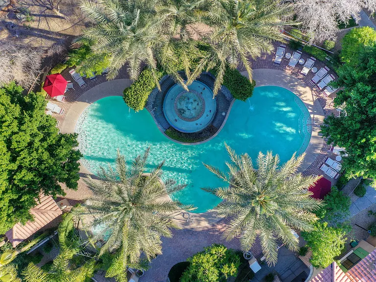 Pool & Pool Patio Aerial View