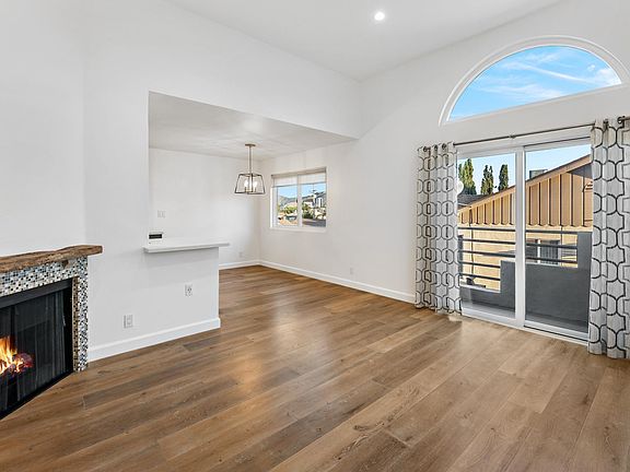 Airy and light. The vaulted ceilings makes the home feel grand.