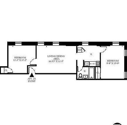 2nd image of 200 W 84th St APT 2a